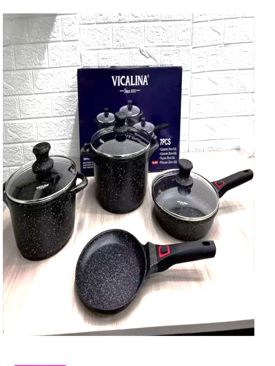 Набор 4в1 Кастрюль, Казан, Сковородка, Блинница Vicalina