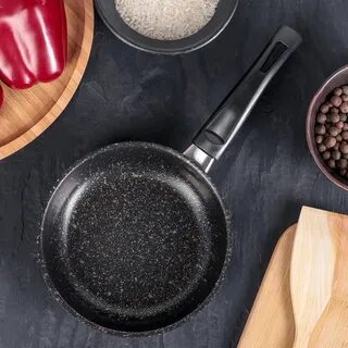 Сковорода (BAROLY) GOLD 14см индукционная с антипригарным