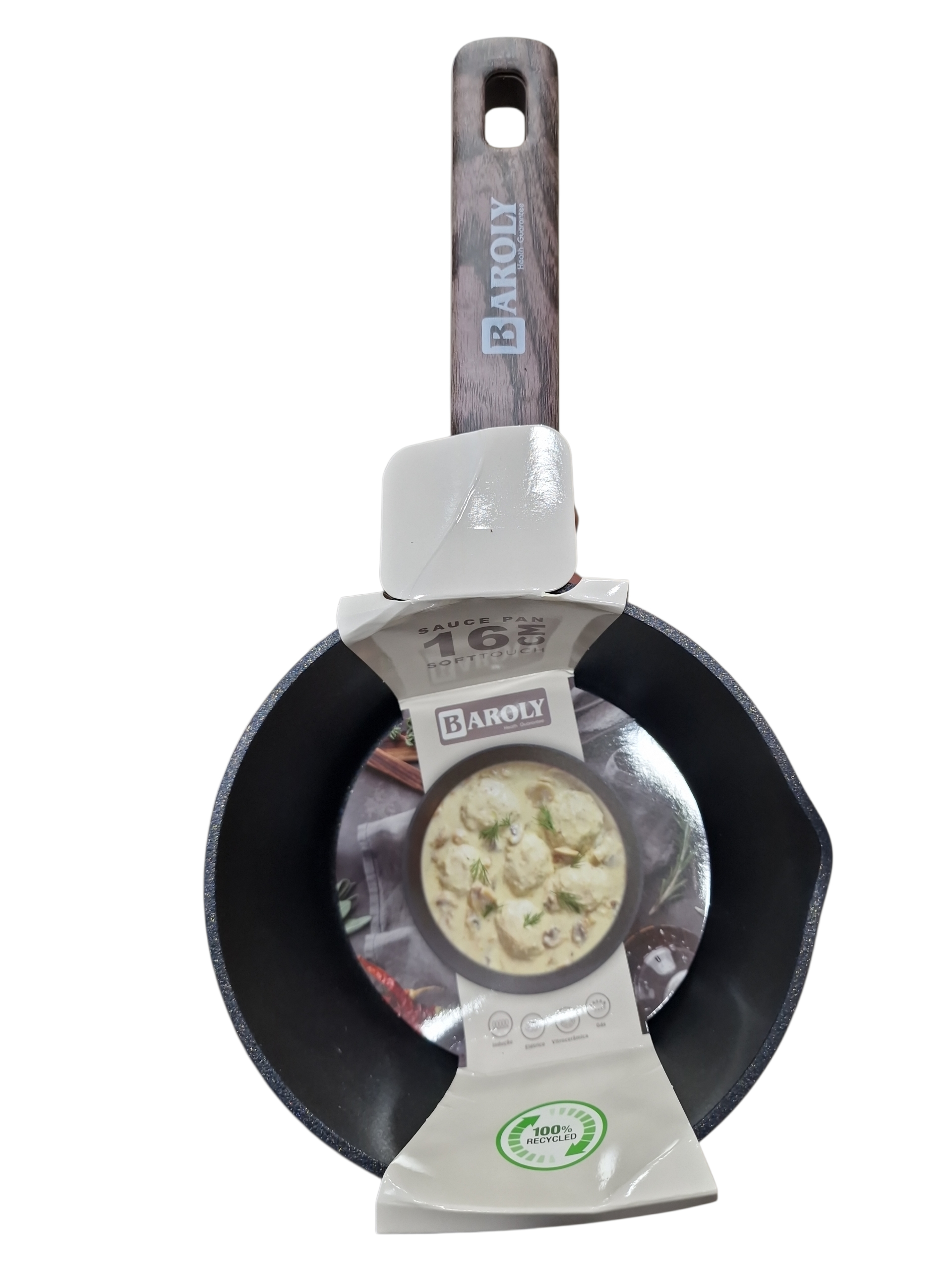 Сотейник индукционная(BAROLY) антипригарные 1188-16см