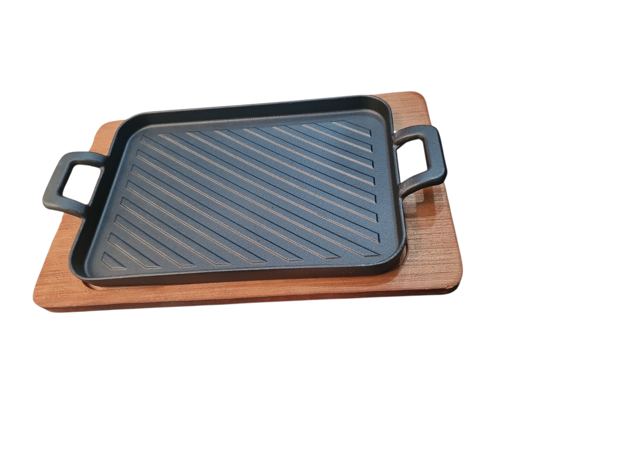 Сковородка-гриль чугунная 17см (SH3018)