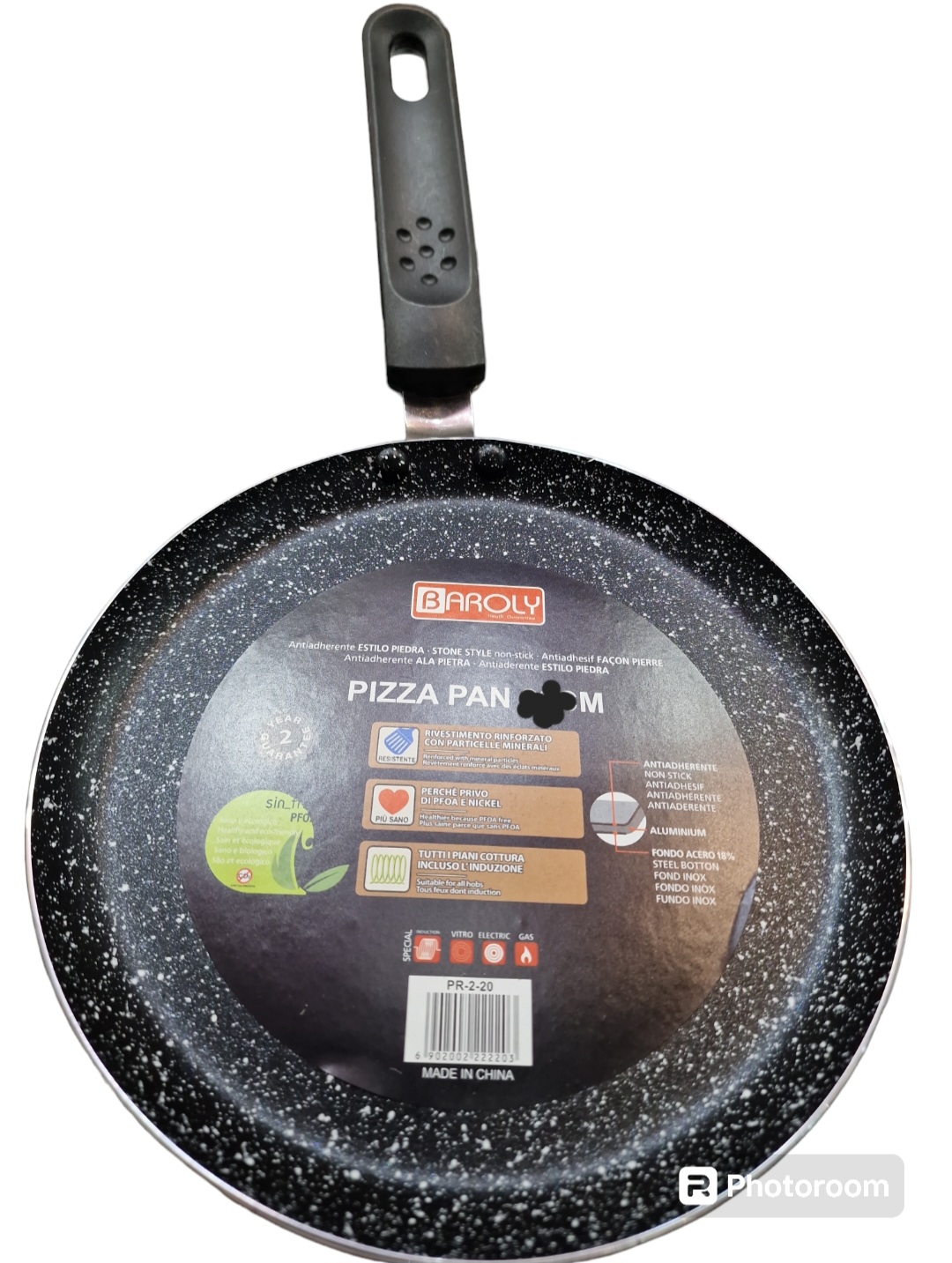 Сковорода блинная 22см с антипригарным покрытием индукция(Baroly) PR-2-22