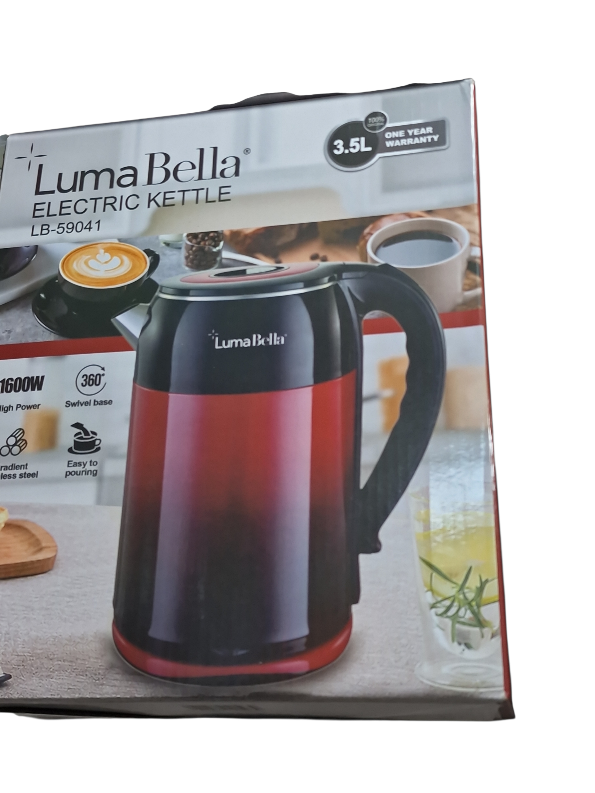 Электрочайник LUMABELLA LB-59041-3,5L