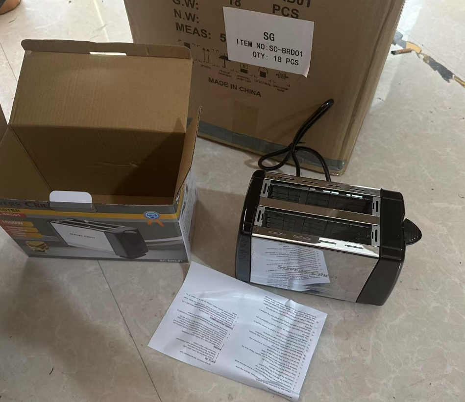 Тостер для хлеба 2 ломтика SC-BRD01