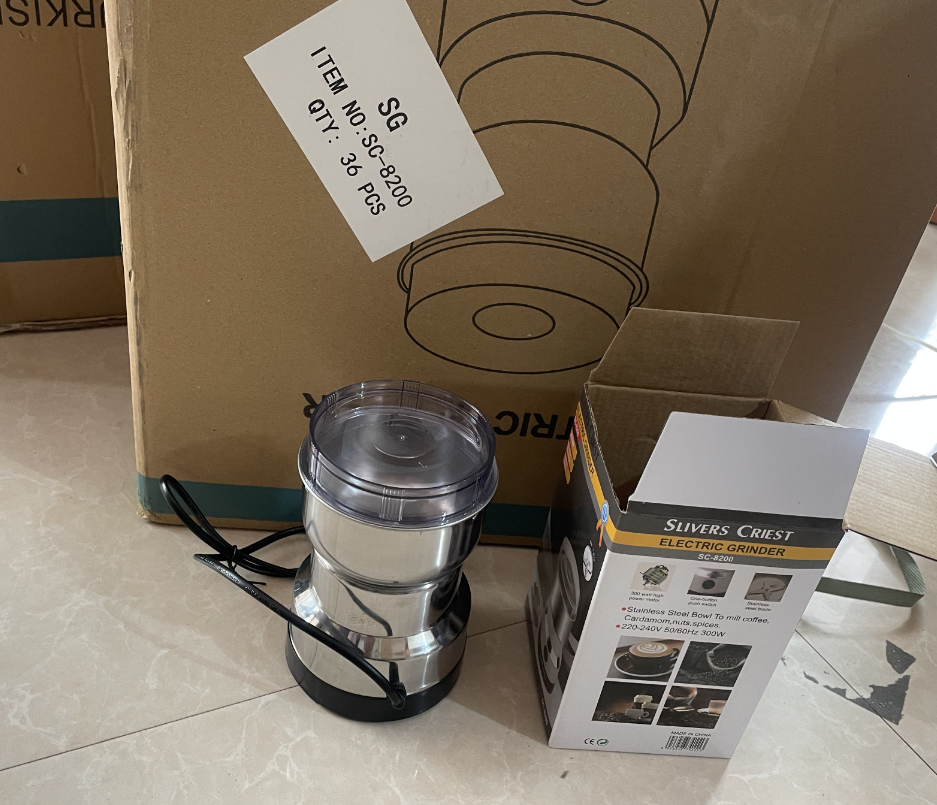 Кофемолка электрическая 0.2л 4 лезвии SC-8200