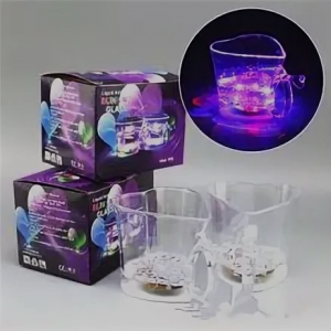 Стакан светящийся для напитков праздничный XY1561