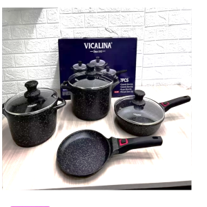Набор 4в1 Кастрюль, Казан, Сковородка, Блинница Vicalina