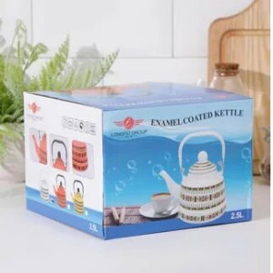 Эмалированный чайник для кухни TK505-2.5L