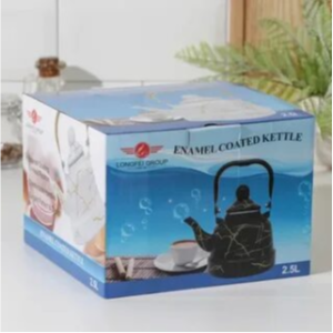 Эмалированный чайник для кухни TK121-2.5L