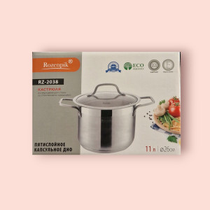 Кастрюль Rozenpik из нержавеющей стали 11л