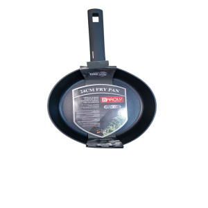 Сковородка черный мрамор 24см (BAROLY)