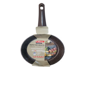 Сковородка ,коричневый мрамор 20см (Olina)