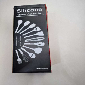 Набор ножей Silicone в чёрном каробке