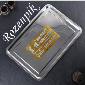 Поднос из нержавеющей стали 36*27  Rozenpik
