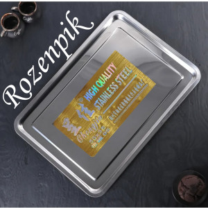 Поднос из нержавеющей стали 50*35  Rozenpik
