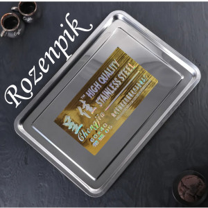 Поднос из нержавеющей стали 60*40  Rozenpik