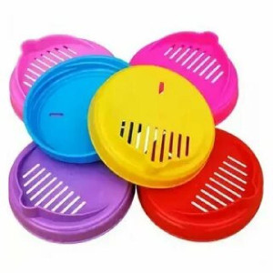 Крышка сливная прозрачный 200шт в упак