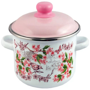 Кастрюля эмал цил Bird 3,0л ТМ Appetite