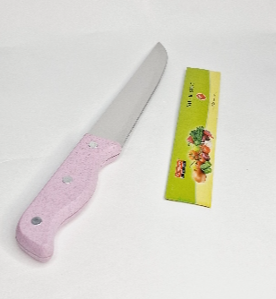 Нож с мраморный ручка K-530-7